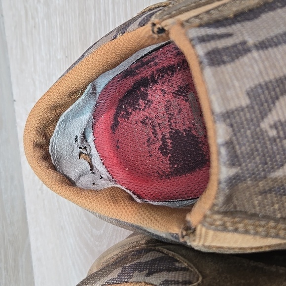 Eco Twis Mens Leather Brown Slip-On Shoes Sz 11M Driving - Picture 6 of 14